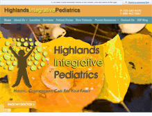 Tablet Screenshot of hipediatrics.com